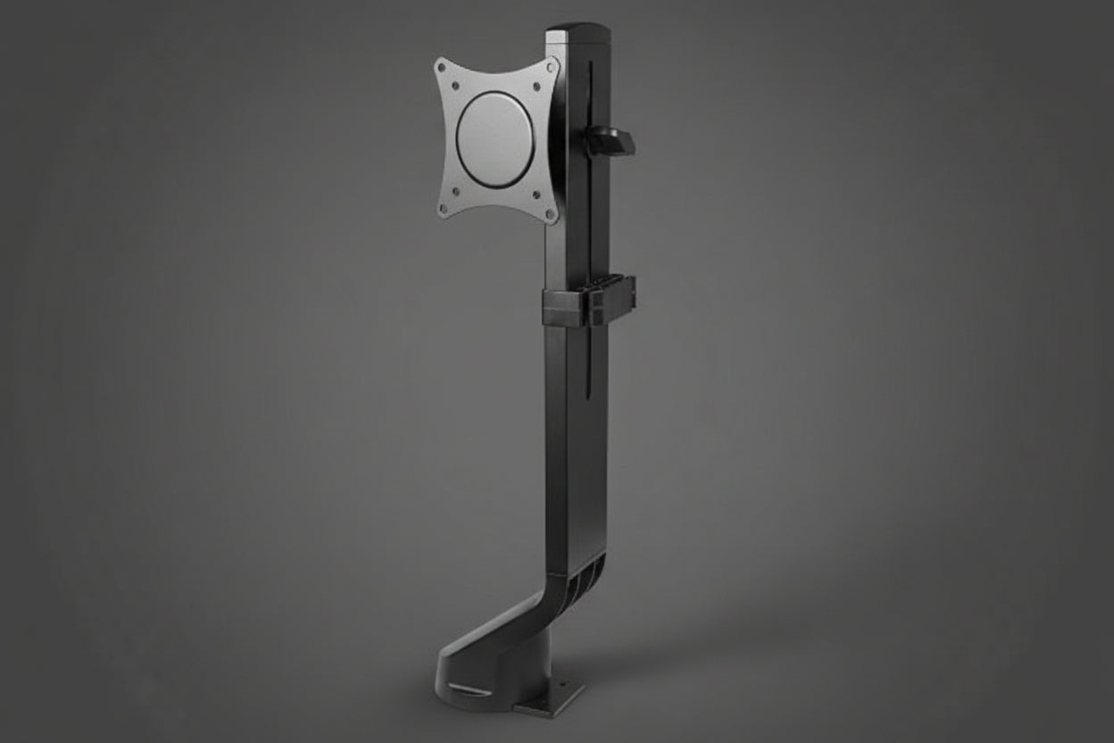 Maclean MC-853 For 1 Monitor Screen Mount Desk Mount With Computer Desk Bracket 17 to 32 "VESA 75x75 100x100 to 8kg (For 1 Screen)